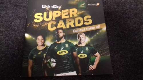 Pick n Pay Rugby Cards Complete Album